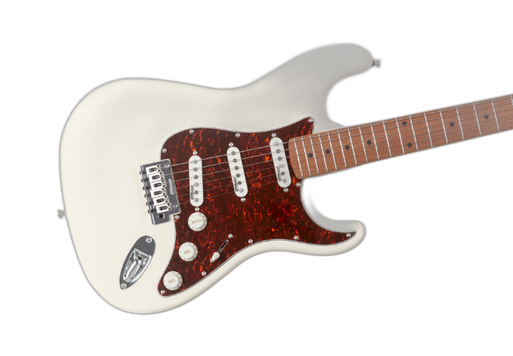 Corpo Aliso Olympic White com Pickguard Tortoise