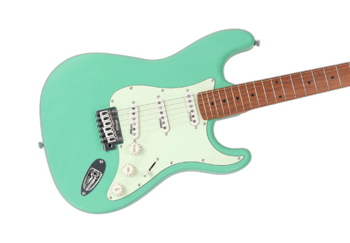 Corpo Alder Surf Green com Pickguard Mint Green