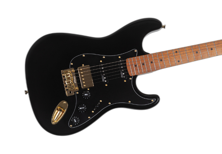 Corpo Alder Black com Hardware Gold