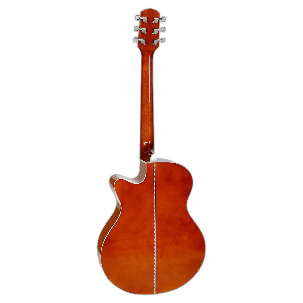 Violão Eletroacústico Mini Jumbo Aço Gsf1r Natural Fosco Giannini
