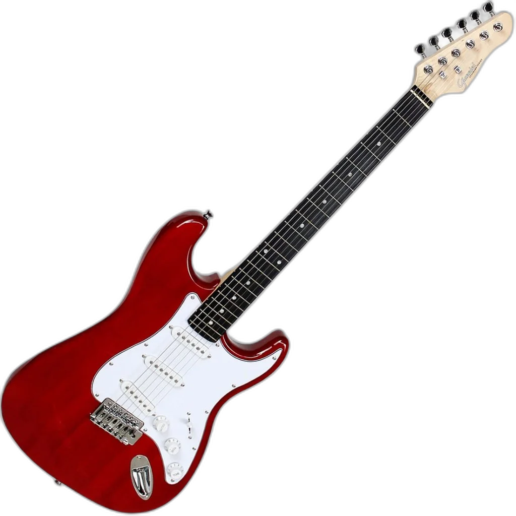 Kit Guitarra Elétrica Stratocaster Giannini G100 Trd/Wh Gx03