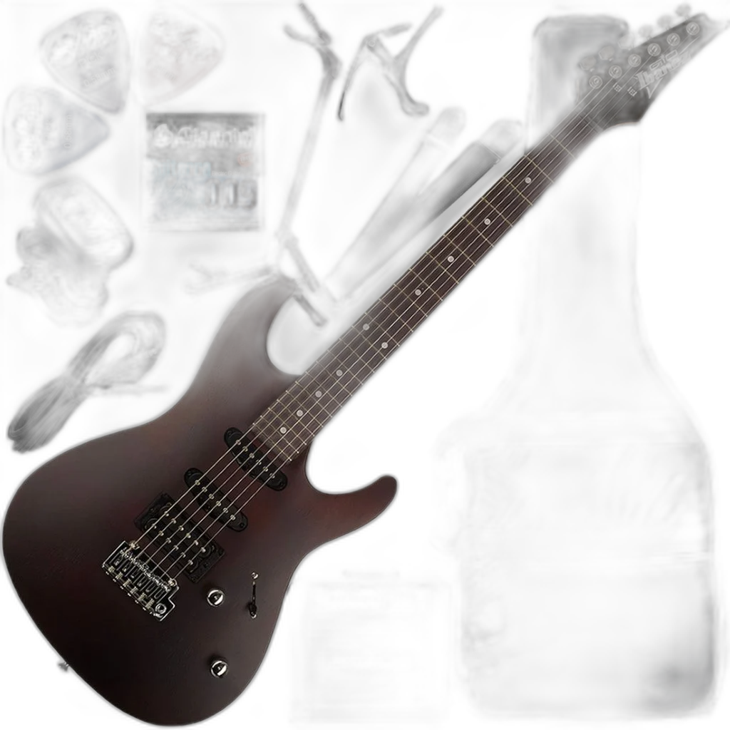 Kit Guitarra Ibanez Gio GSA60 HSS Walnut Flat WNF Gx03