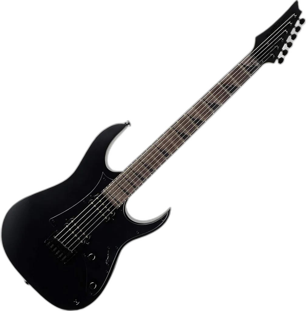Kit Guitarra Ibanez Gio GRGR-131 EX HH Black Flat BKF Gx04