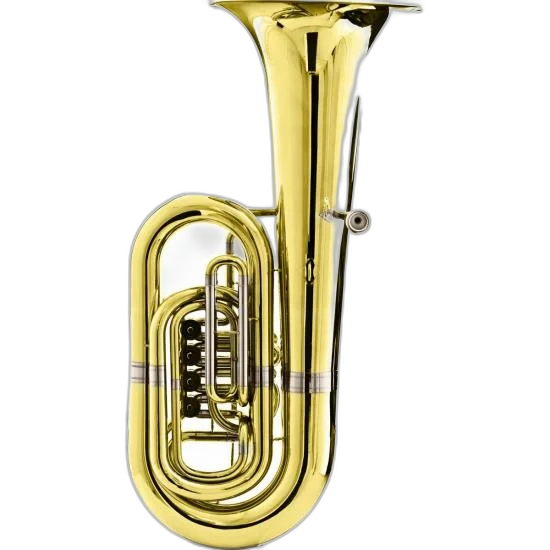 Tuba Harmonics BB HBB-200L 4/4 4 Rotores Laqueado