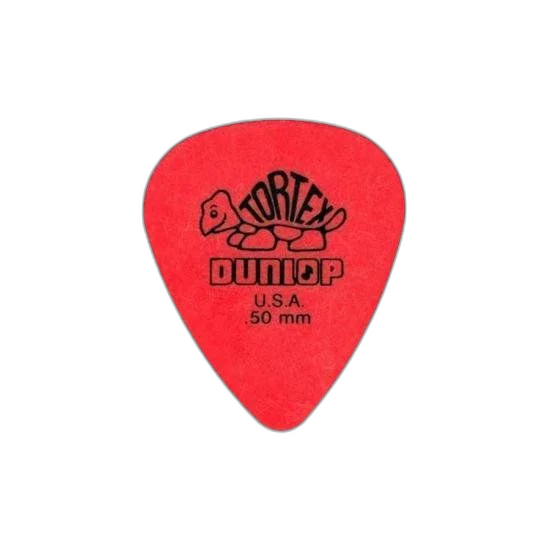 Palheta TORTEX STANDARD 418 .50 Vermelha DUNLOP - PCT / 72