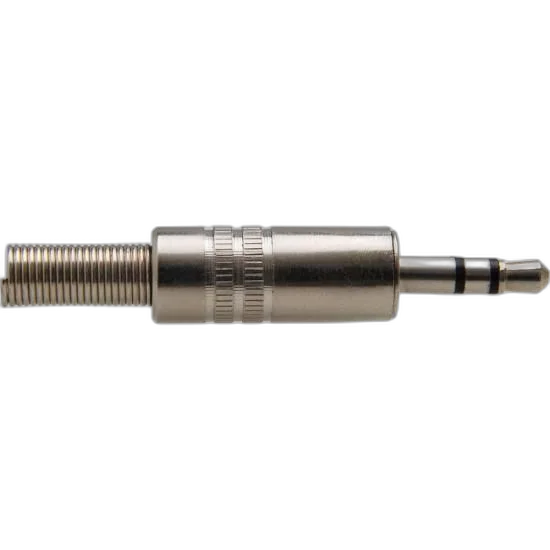 Plug P2 Estéreo de Metal Com Mola PGPD0004 Níquel Storm - PCT / 50