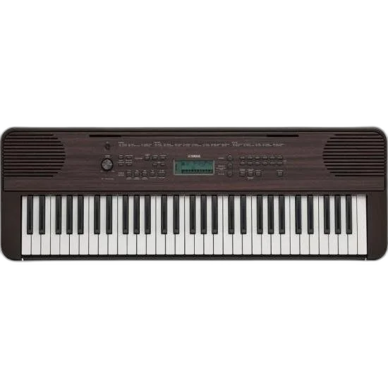 Teclado Yamaha PSR-E360 Arranjador Dark Walnut