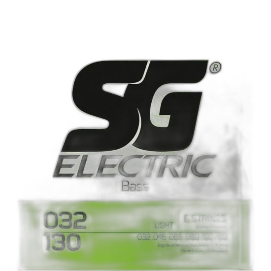 Encordoamento Para Baixo 6 Cordas 0.32 Light SG