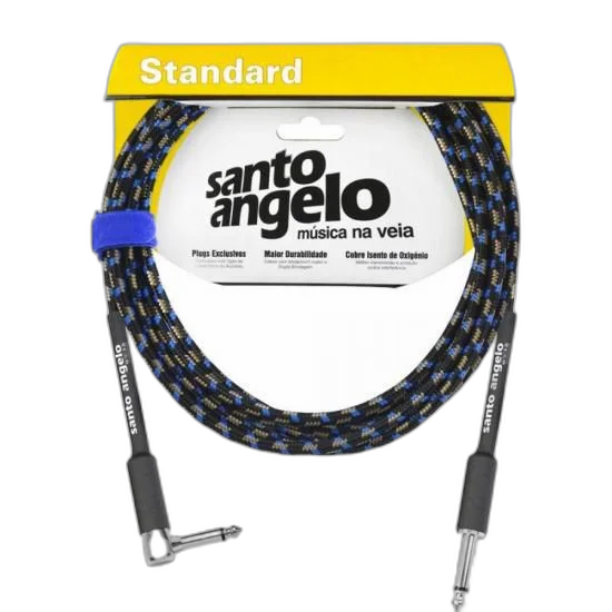 Cabo para Instrumentos P10 x P10° 6,10m Angel L TX Santo Angelo