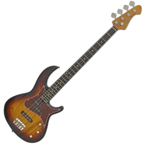 Contrabaixo Aria 313-MK2 Detroit 4 Cordas Open-Pore Sunburst