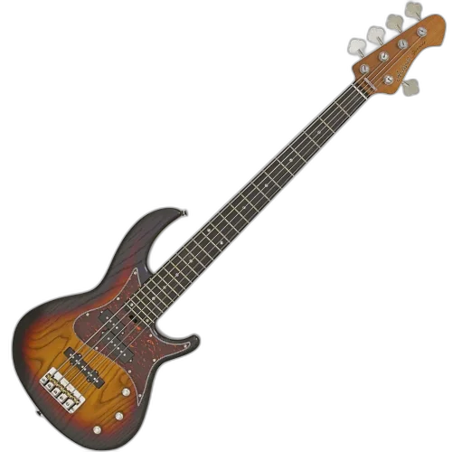 Contrabaixo Aria 313-MK2/5 Detroit 5 Cordas Open-Pore Sunburst