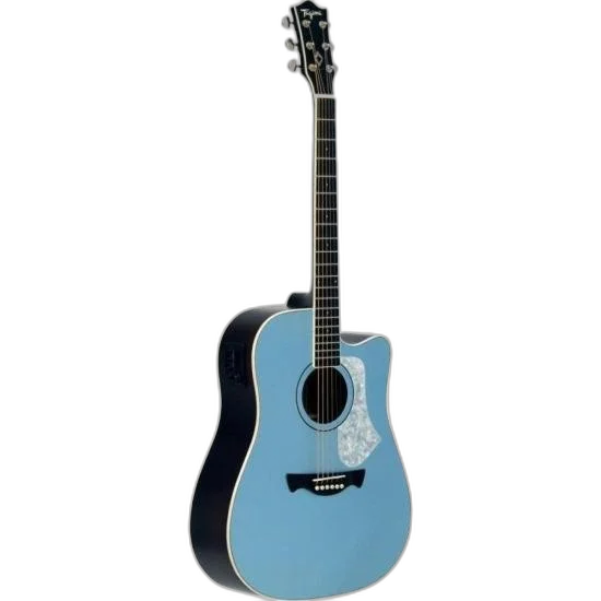 Violão Tagima Andes Folk Eletroacústico Aço Lake Placid Blue Satin