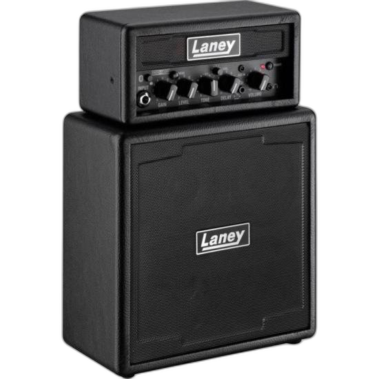 Mini Amplificador Para Guitarra Laney Ministack-B-Iron Preto