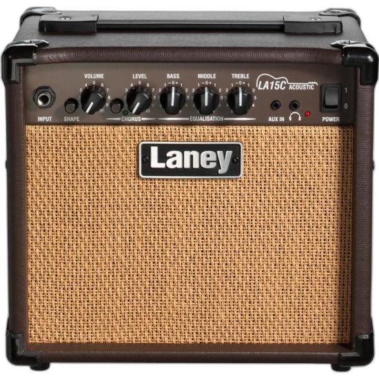 Amplificador Para Violão Laney LA15C Marrom 30w