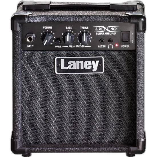 Amplificador Para Guitarra Laney LX10 Preto 10W - Som Potente e Compacto para Músicos