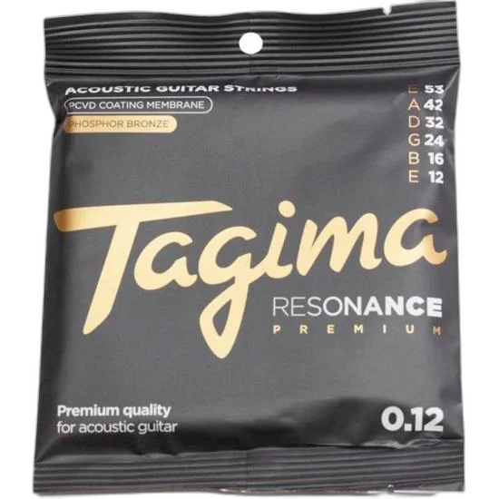 Encordoamento Para Violão .012-.053 Resonance Premium Tagima
