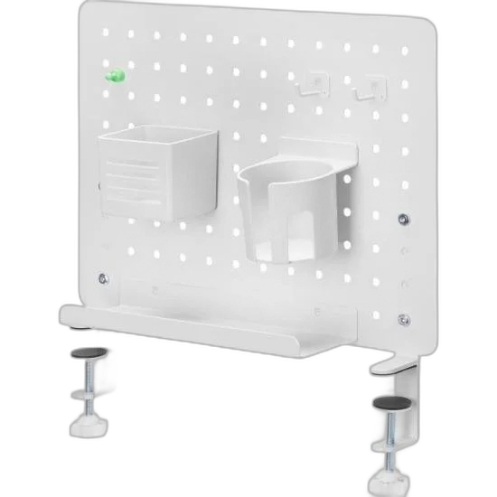 Painel Organizador Fortrek Grid Space Office Branco