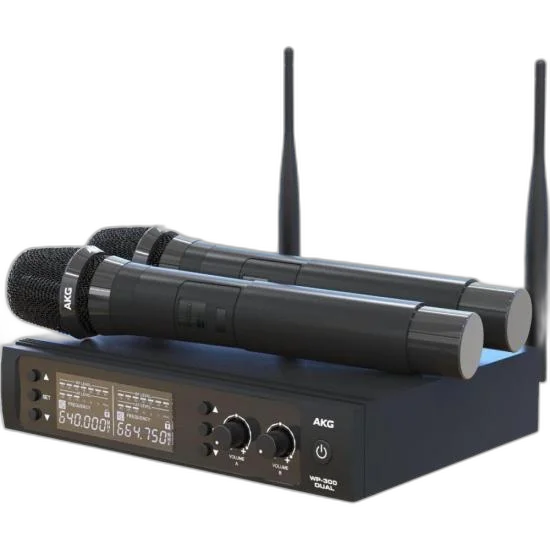 Microfone Sem Fio AKG WP300 Vocal Dual UHF