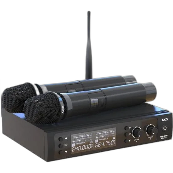 Microfone Sem Fio AKG WP300 Vocal Dual UHF