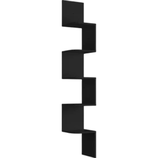 Estante de Canto Multivisão Preto