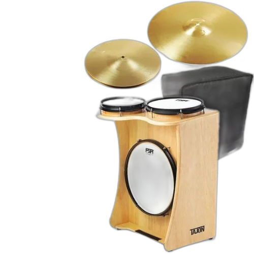 Kit Tajon FSA Standard TAJ16 Natural Bumbo 14" Tom 10" Caixa 8"