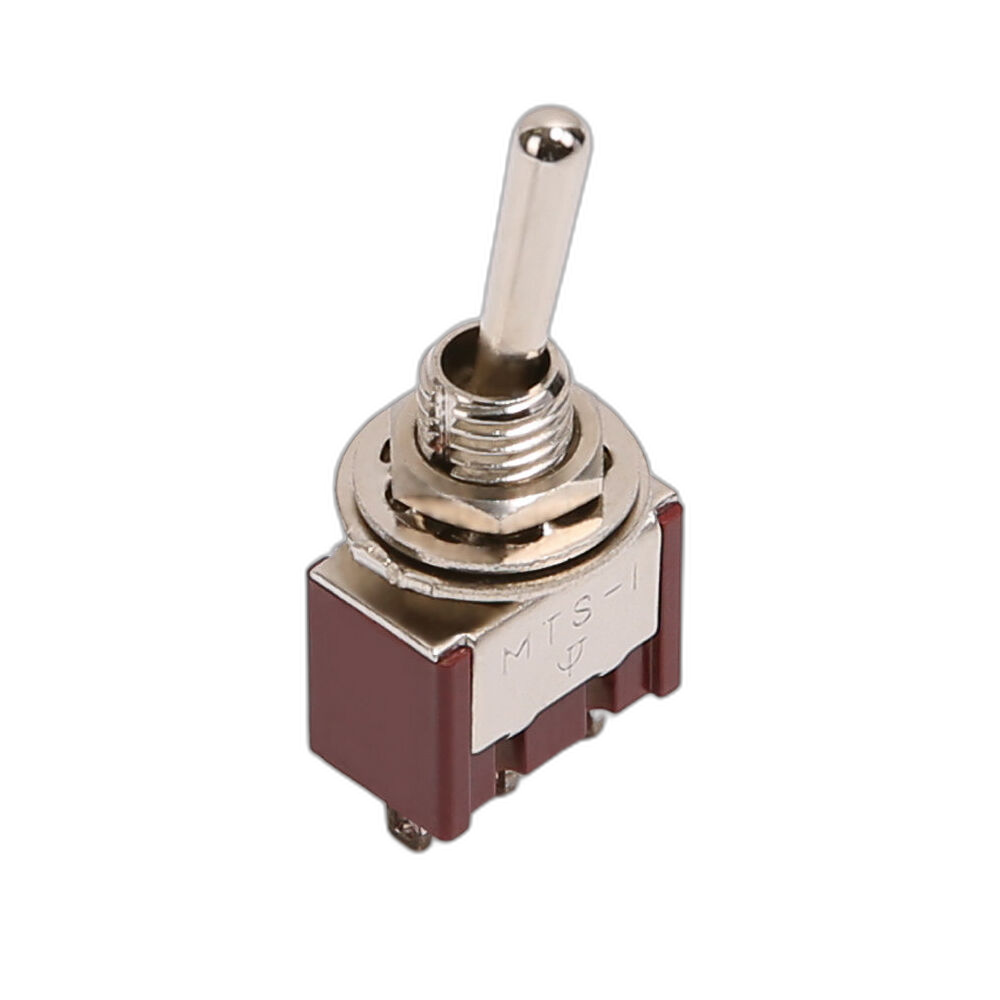 Chave Seletora Mini 2 Posições Toogle Dourada Spirit M105-GD