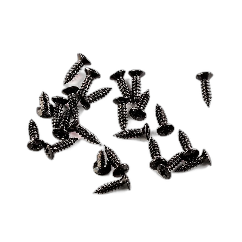 Parafuso Suporte Jack Preto WO2.5X10-BK (24 Peças) Spirit