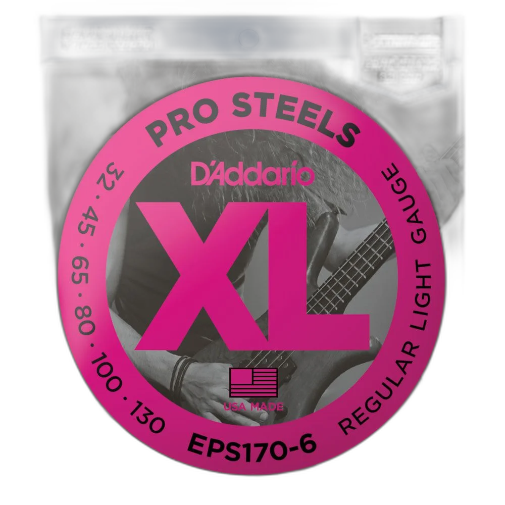 Encordoamento Baixo 6C 32-130 D Addario XLProSteels EPS170-6