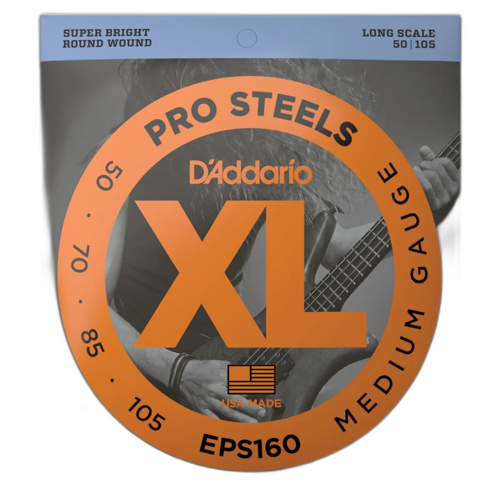 Encordoamento Baixo 4C 50-105 D Addario XL Pro Steels EPS160