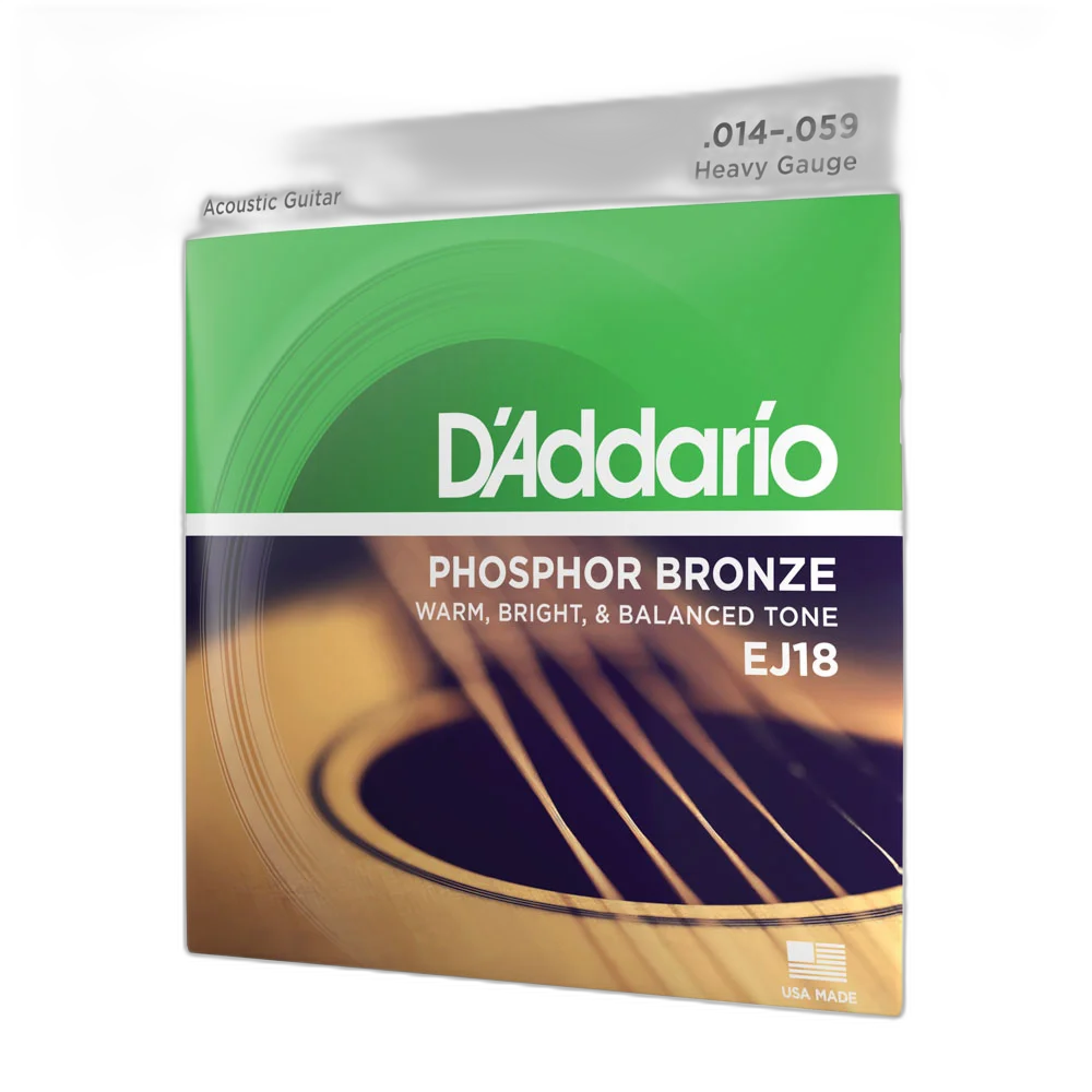 Encordoamento Violão Aço 14-59 D Addario Phosphor EJ18