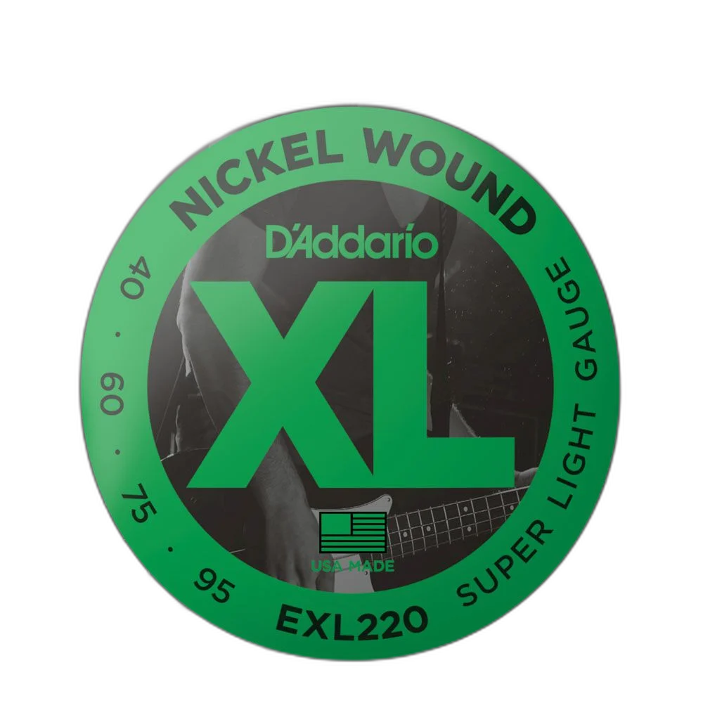 Encordoamento Baixo 4C 40-95 D Addario XL Nickel EXL220