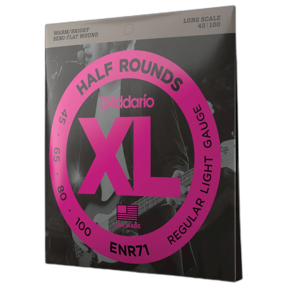 Encordoamento Baixo 4C 45-100 D Addario Half Rounds ENR71