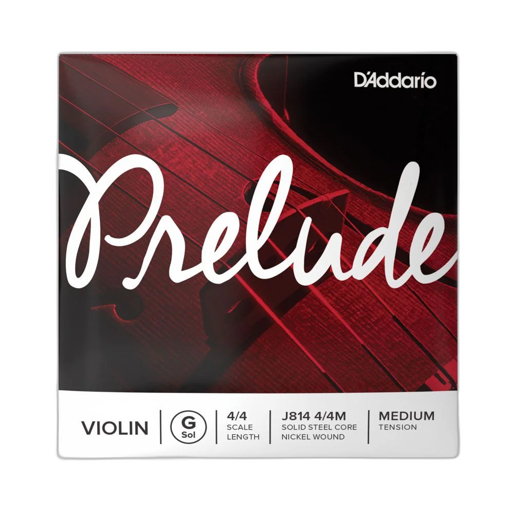 Corda Avulsa Violino SOL D Addario Prelude J814 4/4M