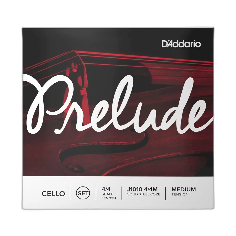 Encordoamento Violoncelo Média D Addario Prelude J1010 4/4M