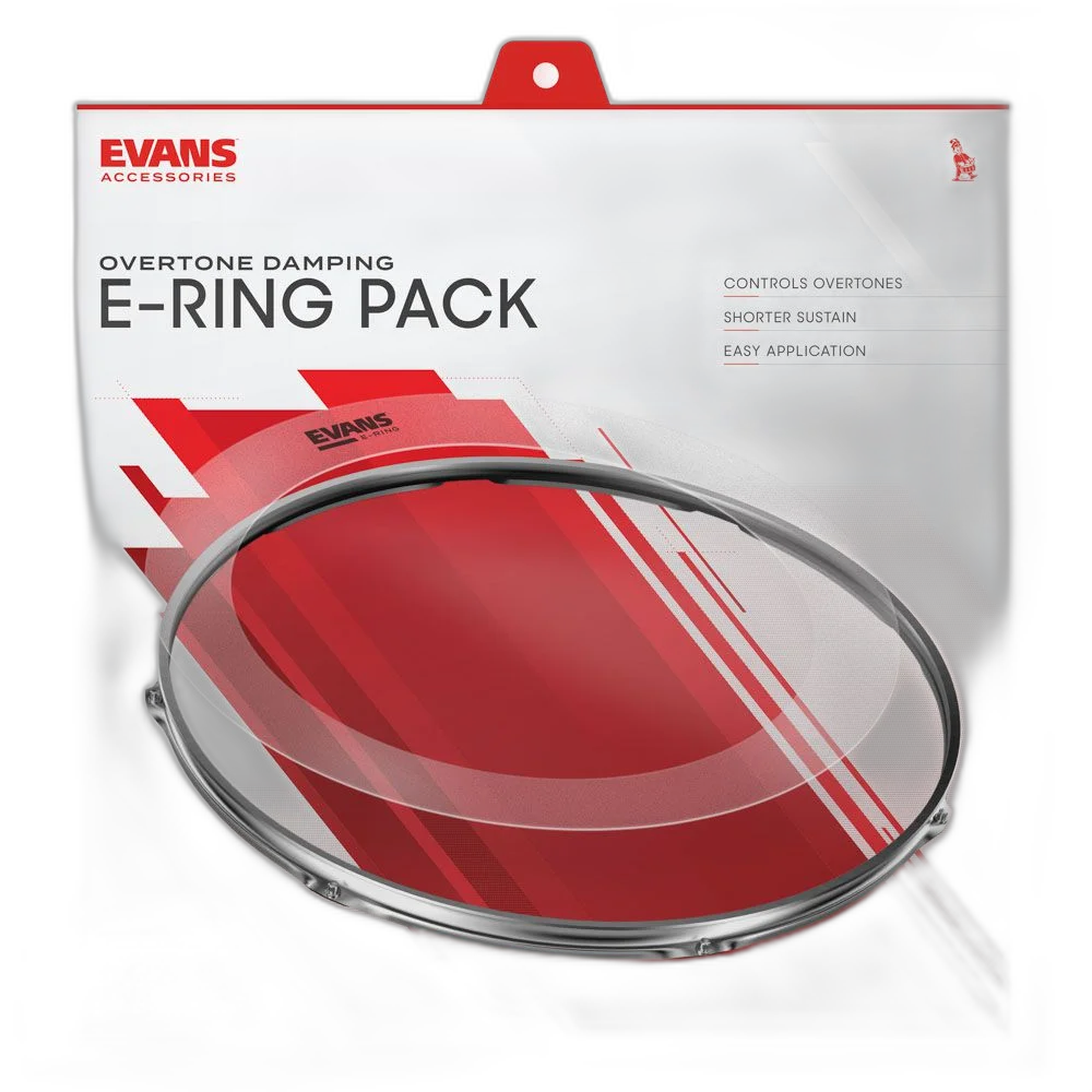 Kit De Anéis Abafadores E-Rings (4 Unidades) Evans ER-Fusion