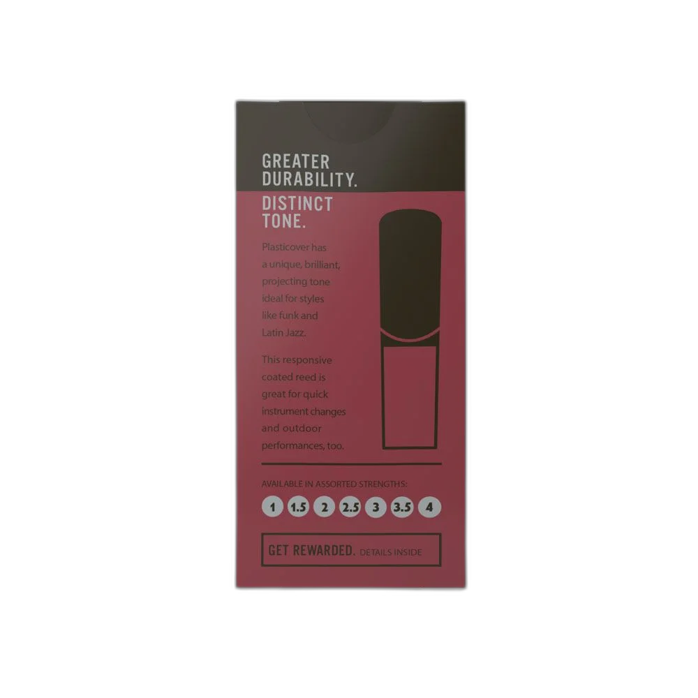 Palheta Sax Alto 1.5 (5 Unidades) D Addario Plasticover