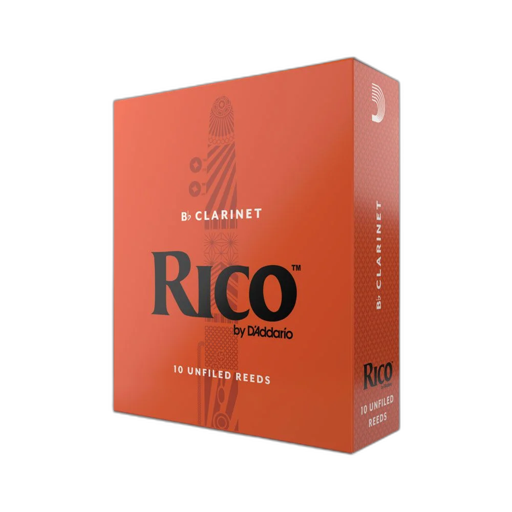 Palheta Clarineta Bb 1.5 (10Unidades) D Addario Rico RCA1015