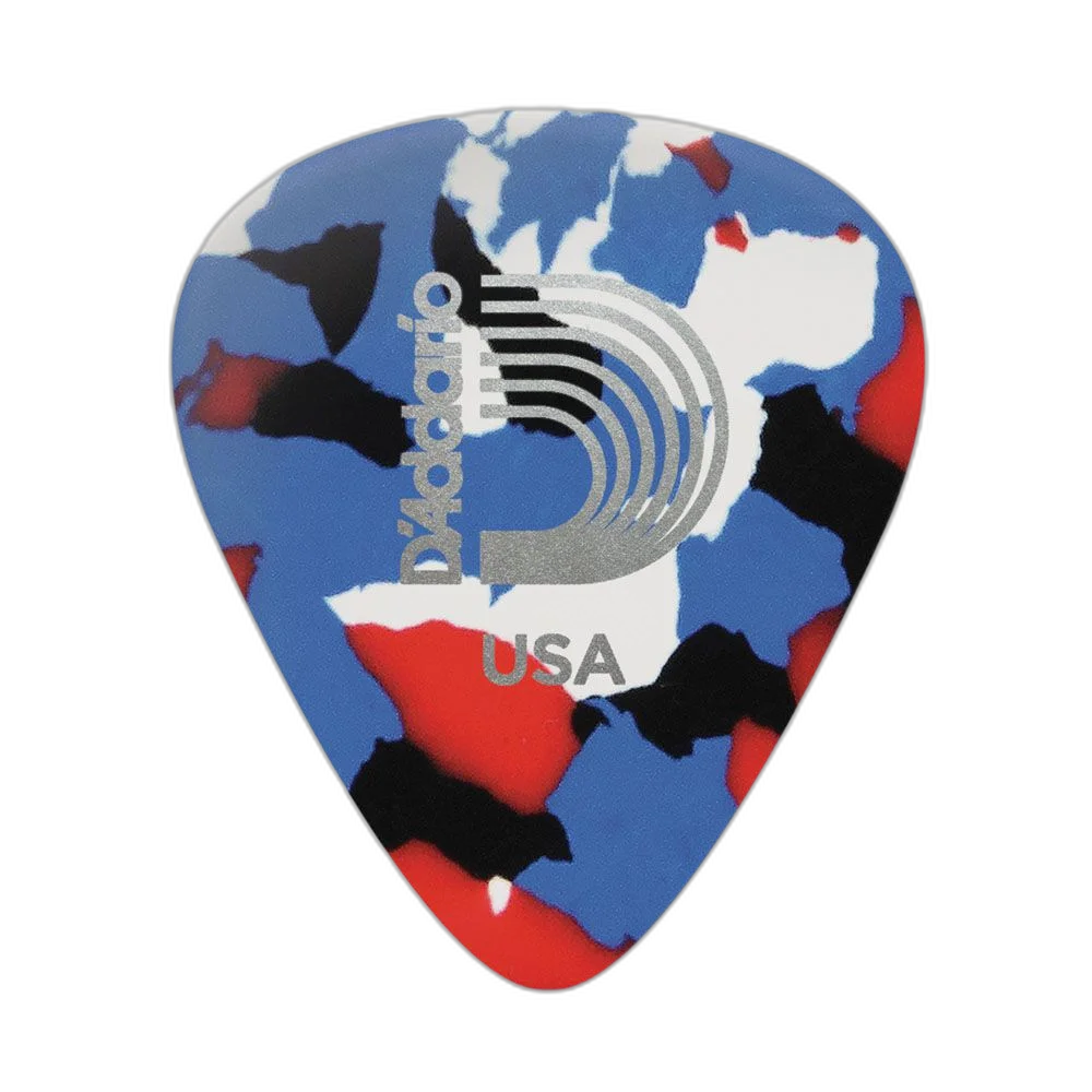 Palheta Celulóide Multicolorida Ex-Pesada D Addario 1CMC7-10