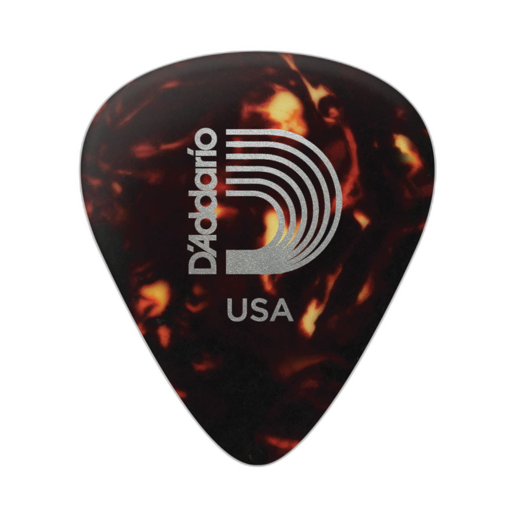 Palheta Celulóide Shell 1.25mm (25 Un) DAddario 1CSH7-25
