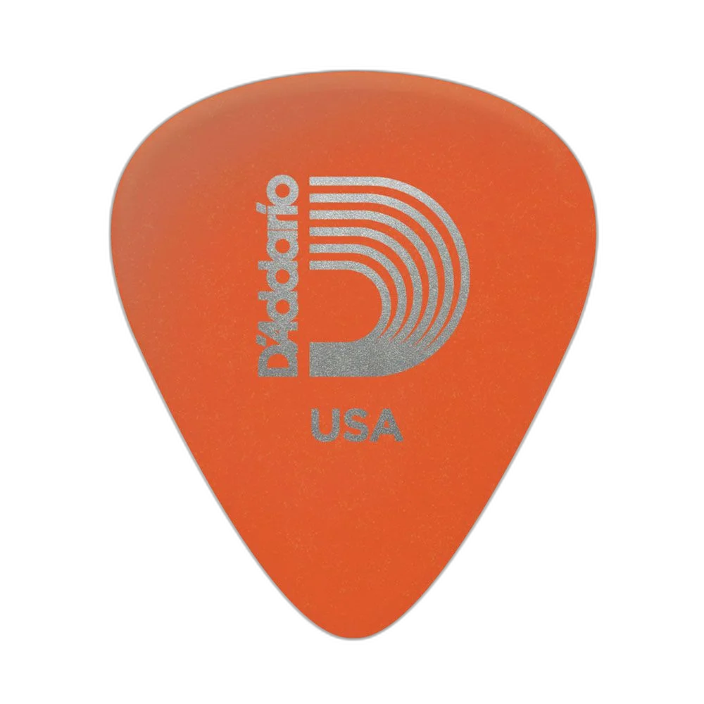 Palheta Delrin Média-Leve Laranja D Addario Duralin 1DOR2-10