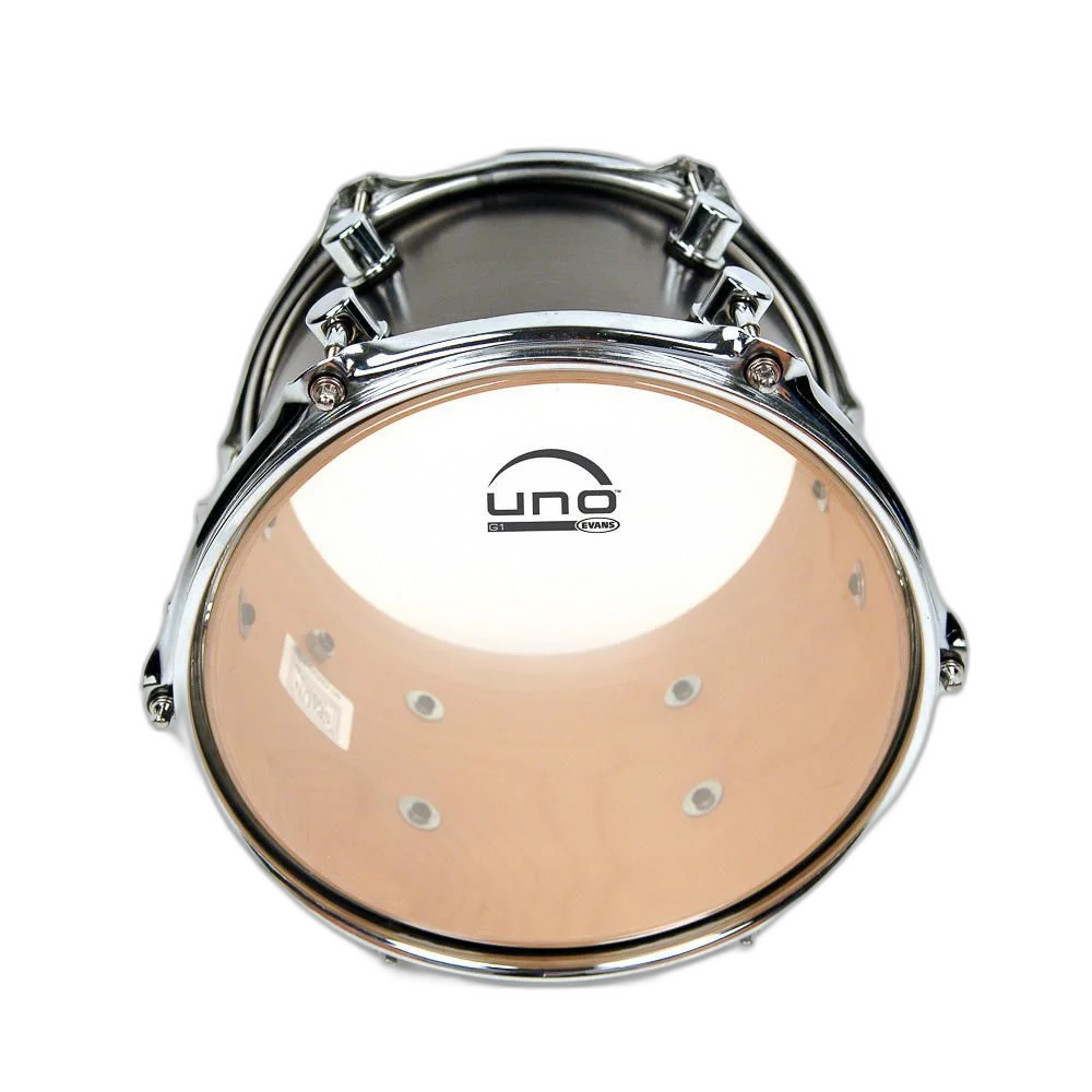 Pele para Caixa / Tom Genera G1 Transparente 12'' Uno by Evans UTT12G1