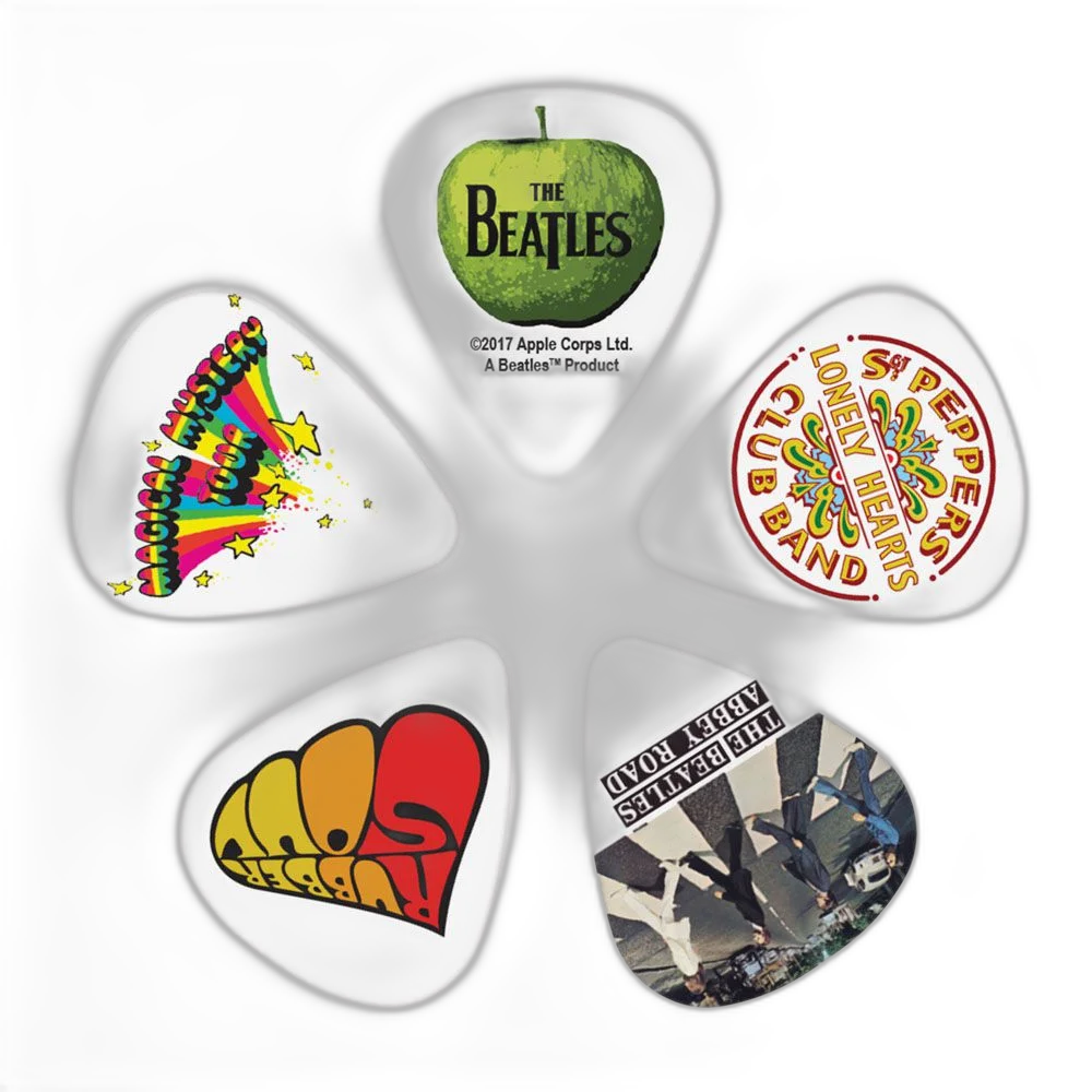 Palheta 7.0mm Média Albums D Addario The Beatles 1CWH4-10B3