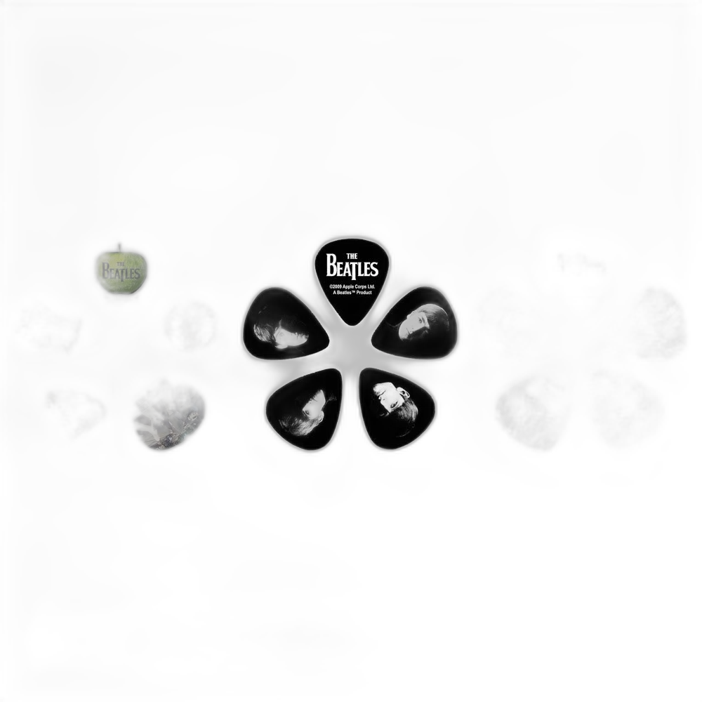 Palhetas Logo (15 Peças) D Addario The Beatles 1CAB4-15BT1