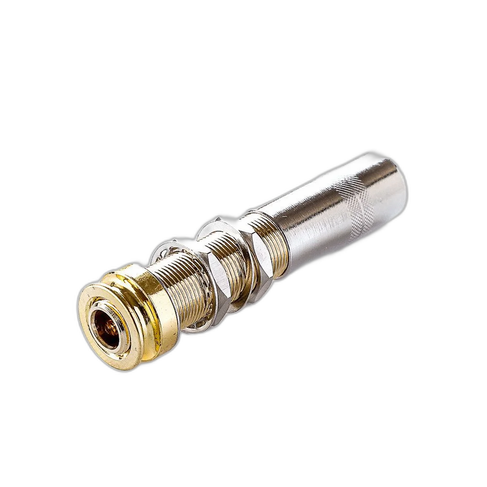 Jack De Conexão Stereo Dourado (Unidade) Spirit TD4S-GD