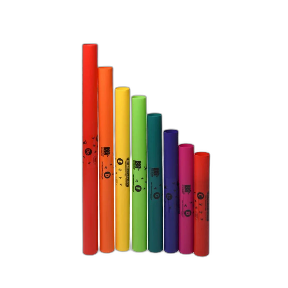 Kit Escala Diatônica Dó Maior Com 8 Boomwhackers BWDG
