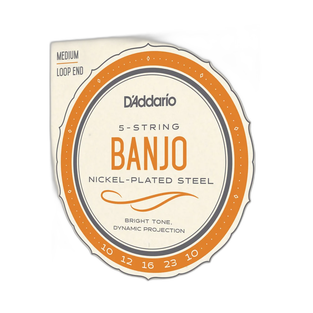 Encordoamento Banjo 5C D Addario Nickel Plated Steel EJ61