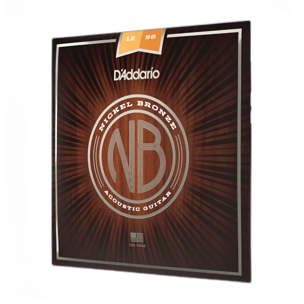 Encordoamento Violão Aço 12-56 D Addario Nickel Bronz NB1256