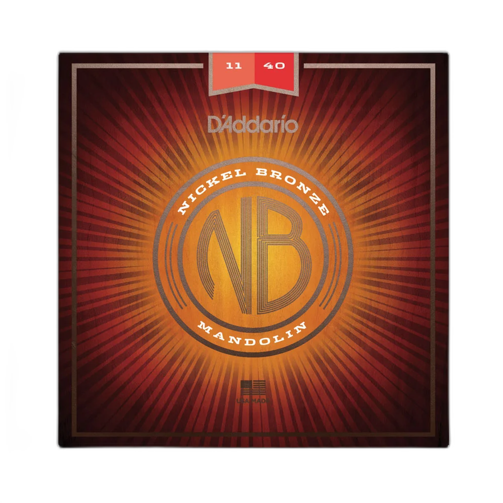 Encordoamento Bandolim 11-40 D Addario Nickel Bronz NBM1140