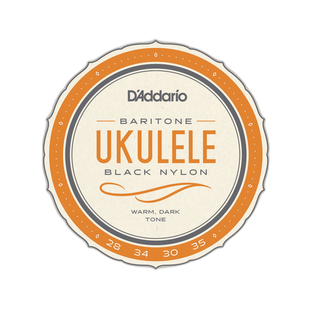 Encordoamento Ukulele Barítono D Addario Pro-Arté Black EJ53B
