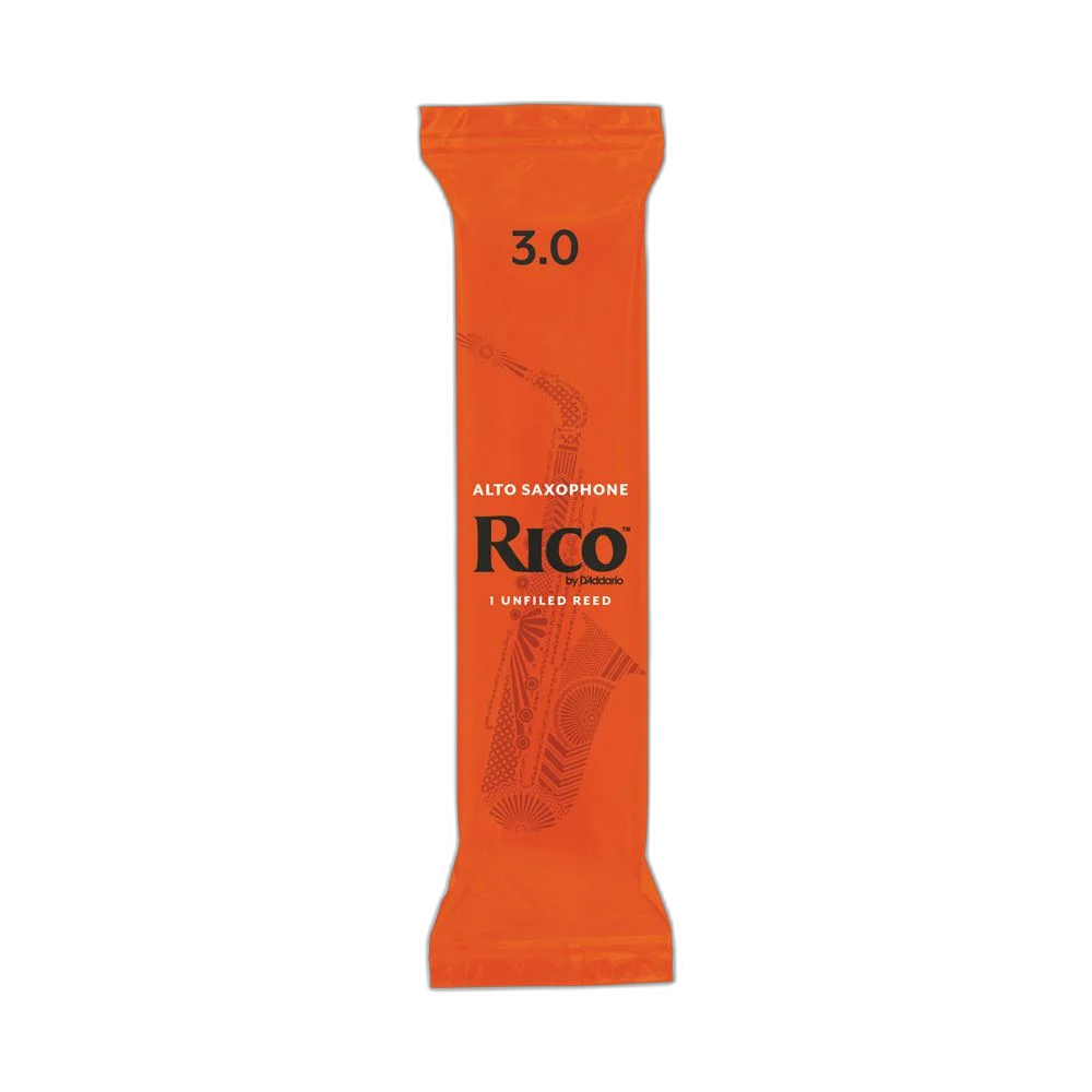 Palheta Sax Alto 3.0 (Unidade) D Addario Rico 50/RJA0130-B50